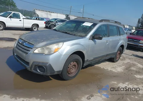 2013 Subaru Outback 2.5I from USA, damaged, VIN 4S4BRCAC1D1220946